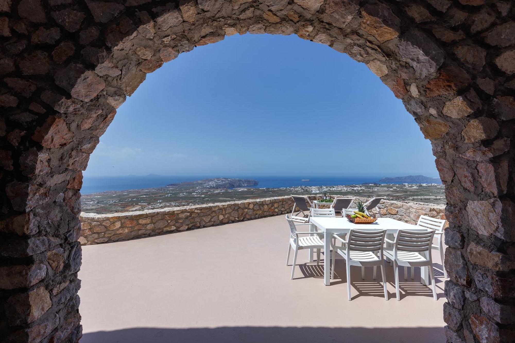 Zatrikion Santorini Villas Pýrgos Exterior foto