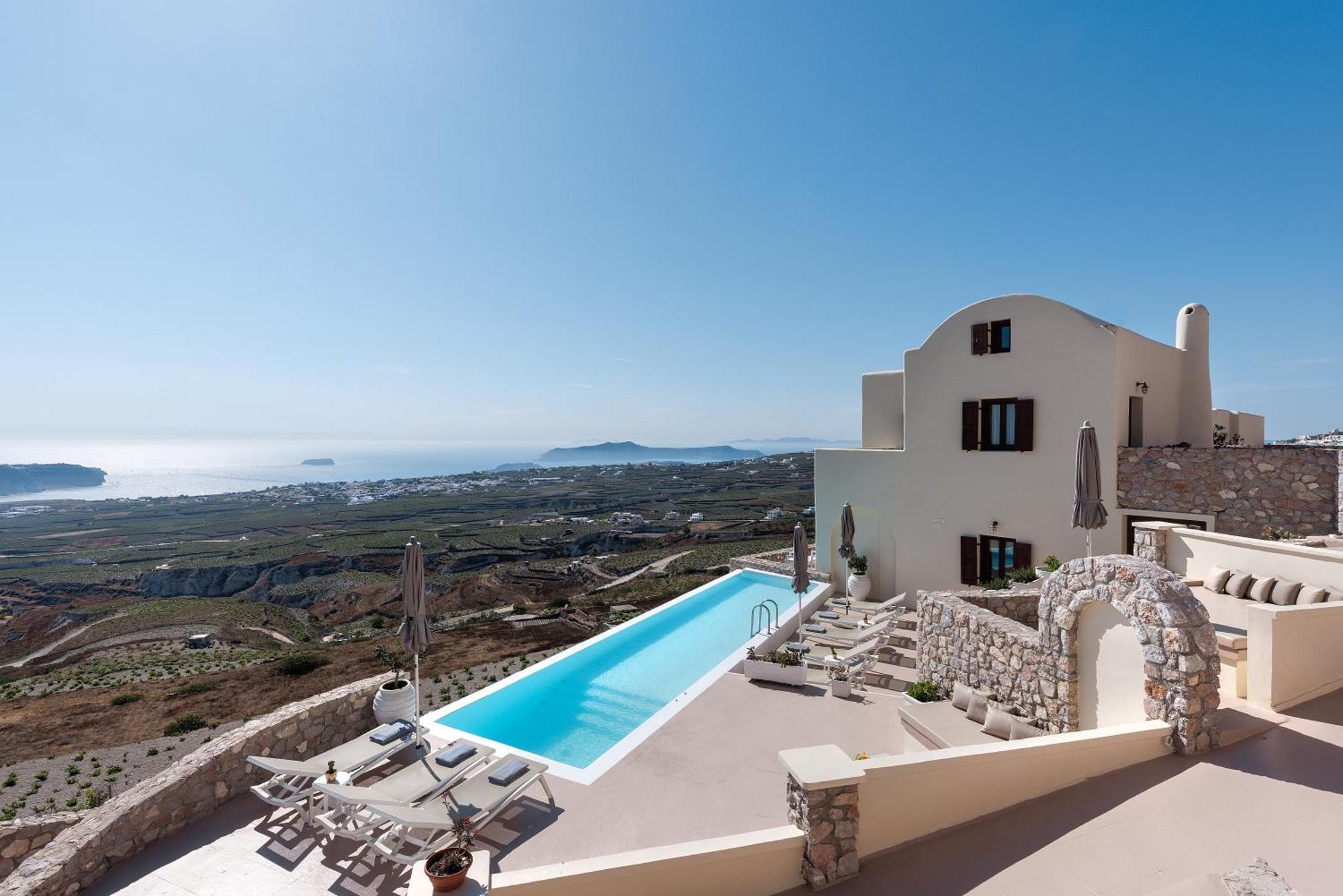 Zatrikion Santorini Villas Pýrgos Exterior foto