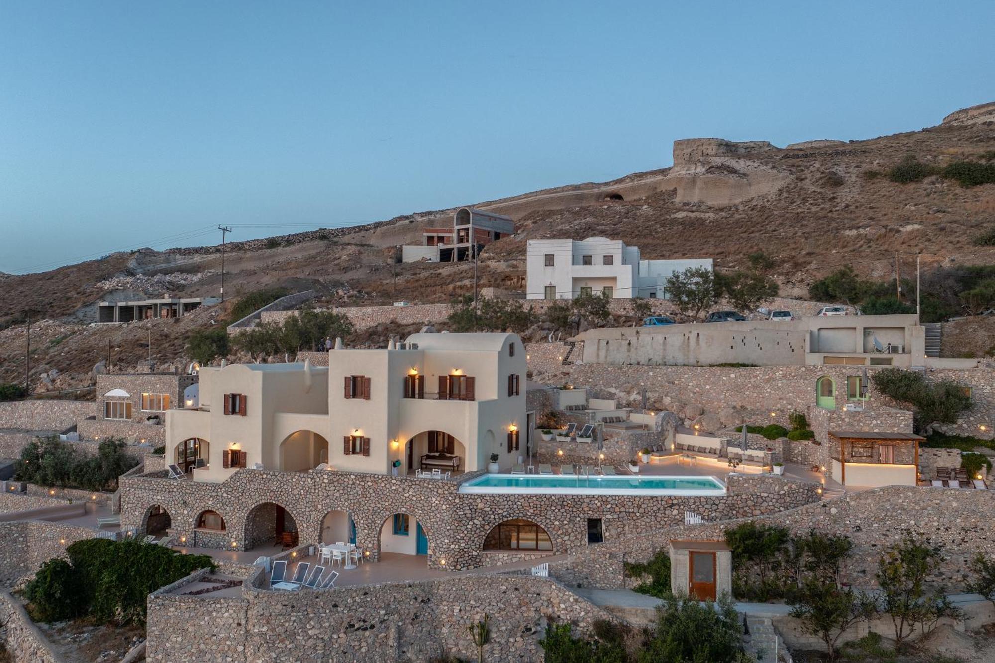 Zatrikion Santorini Villas Pýrgos Exterior foto